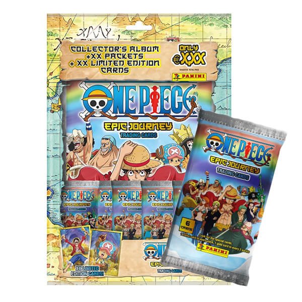 Panini One Piece Trading Cards - Epic Journey - Starter Set