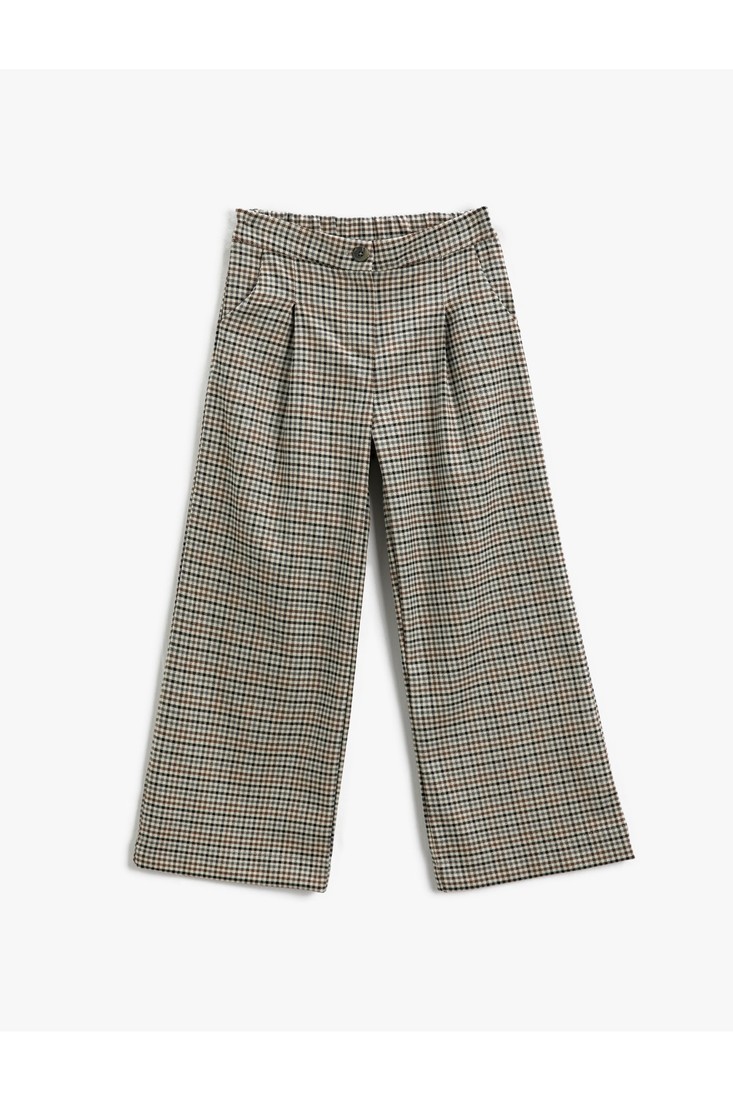 Koton Pants - Multi-color - Wide leg