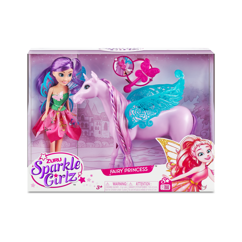 Víla s koníkem hrací set - Alltoys Sparkle Girlz