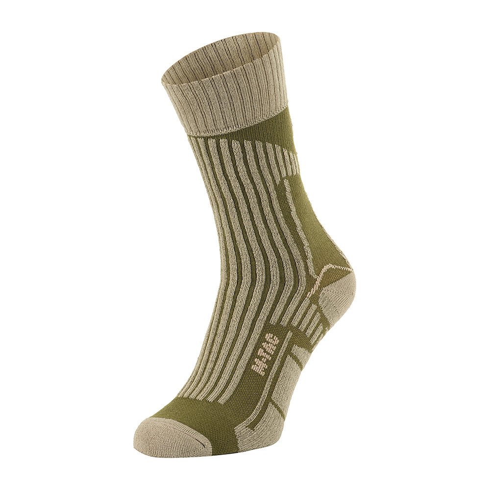 Ponožky M-Tac Coolmax 75% - olivové-coyote, 39-42