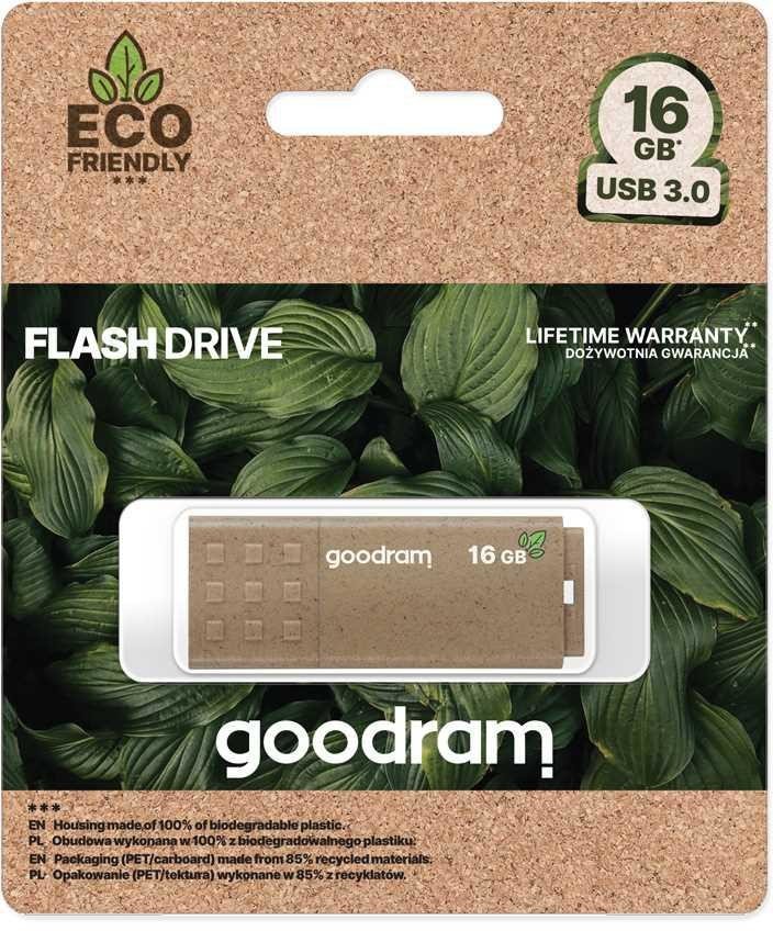 GoodRAM Flash Disk 16GB UME3, USB 3.0, ECO FRIENDLY (UME3-0160EFR11)