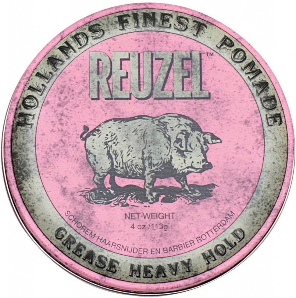 Reuzel Pomáda na vlasy se silnou fixací (Pink Heavy Grease) 35 g