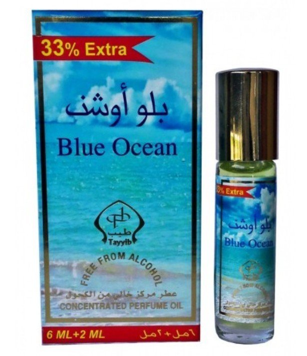 Tayyib Blue Ocean - parfémový olej 8 ml - roll-on