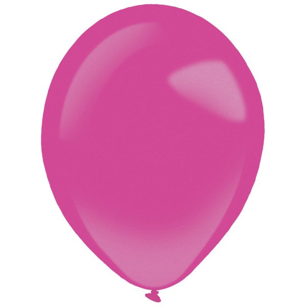 Balónky latexové dekoratérské metalické magenta 27,5 cm 50 ks