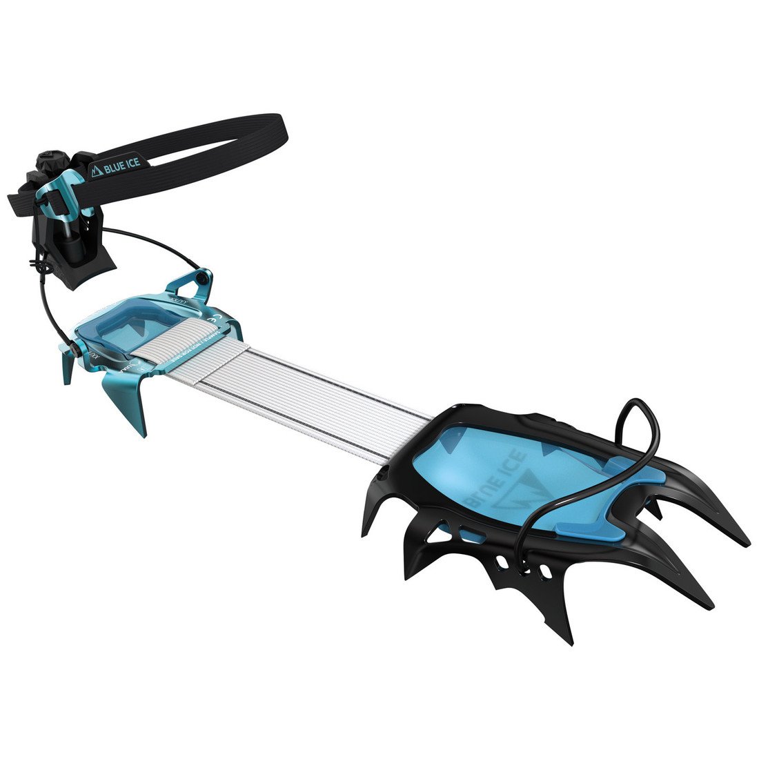 Mačky Blue Ice Harfang Alpine Hybrid Crampon Barva: černá