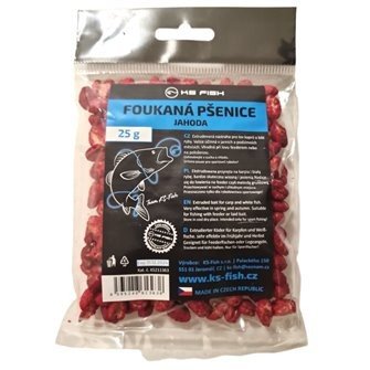 KS Fish foukaná pšenice 25g jahoda-KS211363