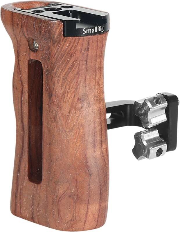 SmallRig dřevěná rukojeť (oboustranná) 2093