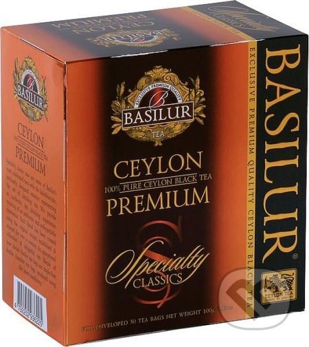 BASILUR Specialty Ceylon Premium - Bio - Racio