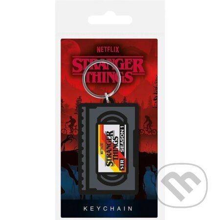 Klíčenka gumová Stranger Things