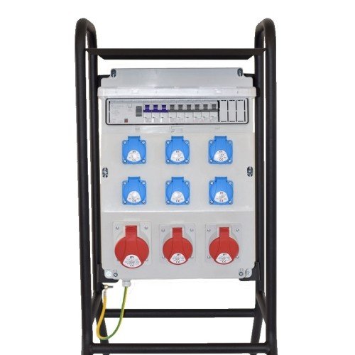 Zásuvková kombinace ETI EDS16S 6-28/3-5 16/32 chránič 63/003A zásuvky 1x32A 5p 2x16A 5p 6x230V 004483431