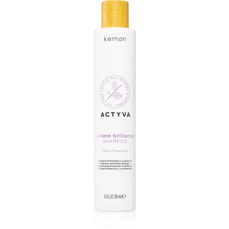 Kemon Actyva Colore Brillante rozjasňující a posilující šampon pro barvené vlasy 250 ml
