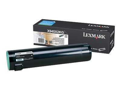 Lexmark - Vysoká výtěžnost - černá - originální - kazeta s barvivem LCCP - pro Lexmark X940e, X940e Page Plus Solution, X945e, X945e Page Plus Solution, X945X2KG