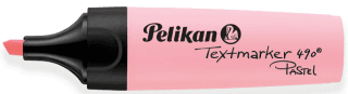 Zvýrazňovač 490 Pelikan Pastelový růžový