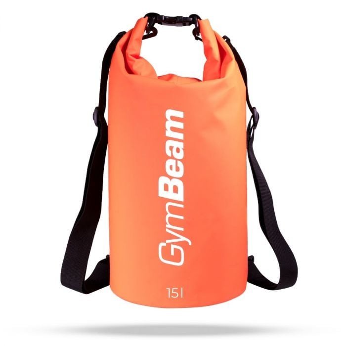 Voděodolný batoh Dry Bag Orange - GymBeam