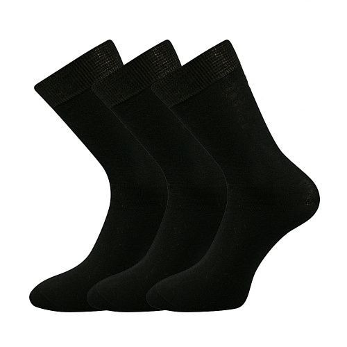 3PACK ponožky BOMA černé (Blažej) L