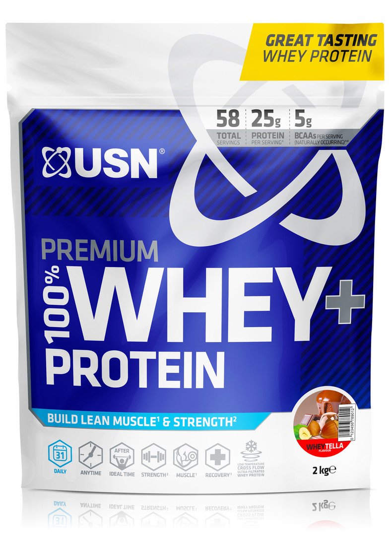 Proteinové prášky USN 100% Premium Whey Bag Hazel nut 