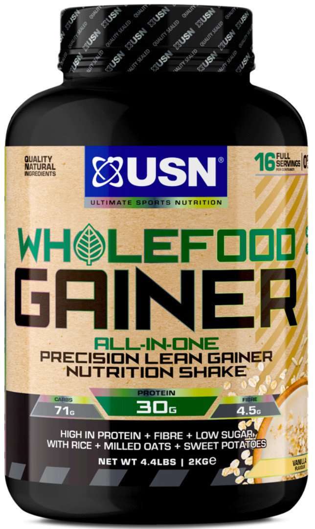 Proteinové prášky USN All-In-One Wholefood Gainer (vanilka 2kg)