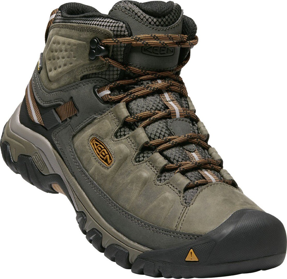 Keen TARGHEE III MID WP WIDE MEN black olive/golden brown Velikost: 43