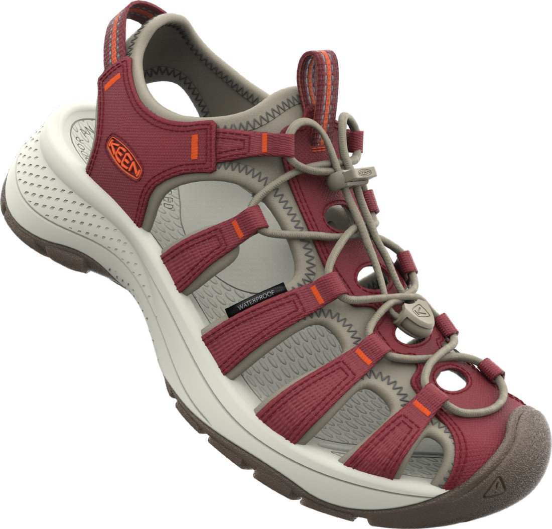 Keen ASTORIA WEST SANDAL WOMEN merlot/scarlet ibis Velikost: 39