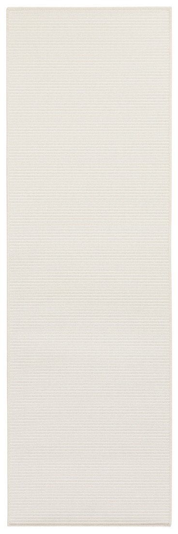 BT Carpet - Hanse Home koberce Běhoun Nature 103531 creme white - 80x350 cm Bílá