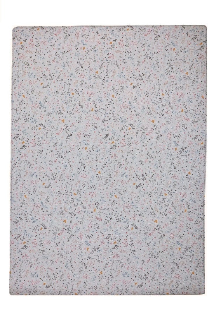 Little gem. carpets Dětský pěnový koberec Sweet little rabbit - 100x140 cm Béžová