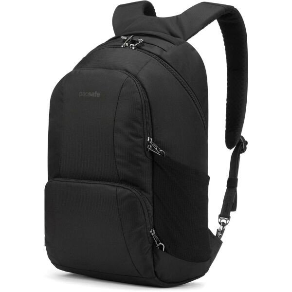 Pacsafe METROSAFE LS450 ECONYL BACKPACK Bezpečnostní městský batoh, černá, velikost UNI