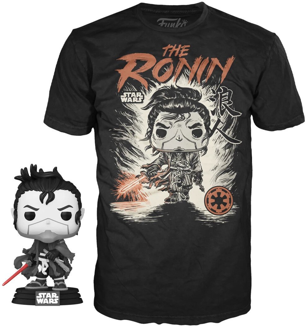 Funko POP & Tee: Star Wars - The Ronin (velikost L)