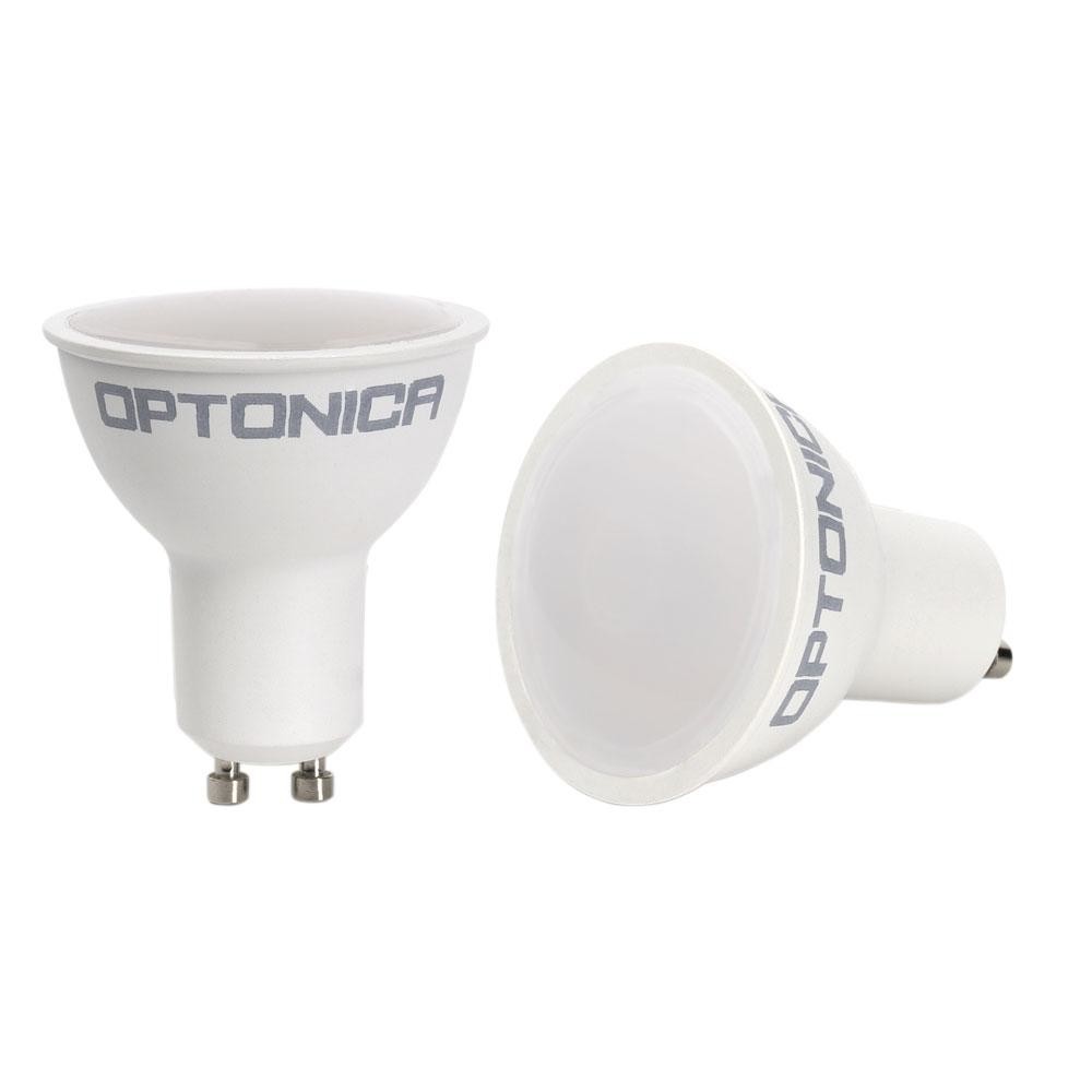 Optonica LED Žárovka GU10 A60 9.5 W Teplá bílá