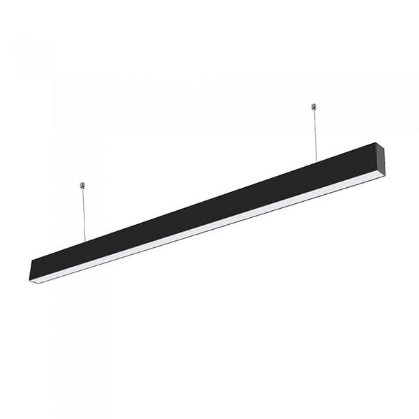 Optonica LED Linear Suspended Light Linkable 5 Years Záruka 40W Silver Body Studená bílá