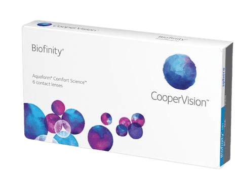 Biofinity Kontaktní čočky Biofinity +8,00 dioptrie 6 čoček