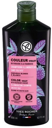 Yves Rocher Šampon neutralizující žluté tóny s malinovým octem 300 ml