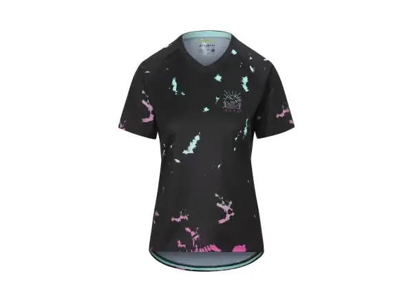 Giro Roust dámský dres krátký rukáv Black Ice Dye vel. XS