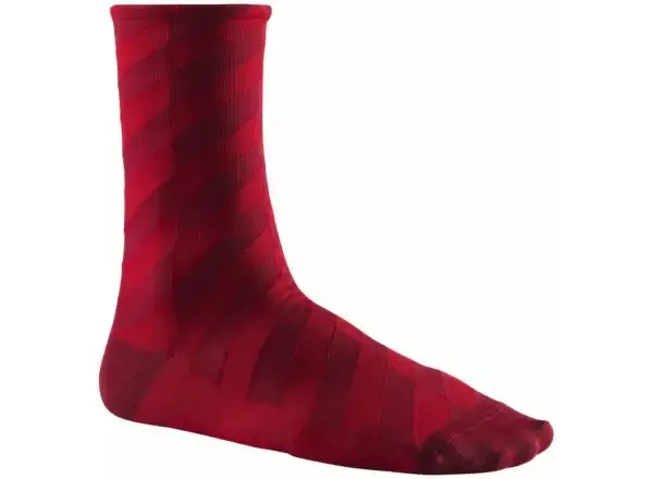 Mavic Graphic Mosaic ponožky cabernet/red vel. 35/38