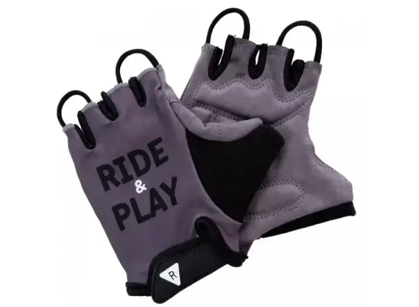 Rascal Ride and Play dětské rukavice šedivá vel. M
