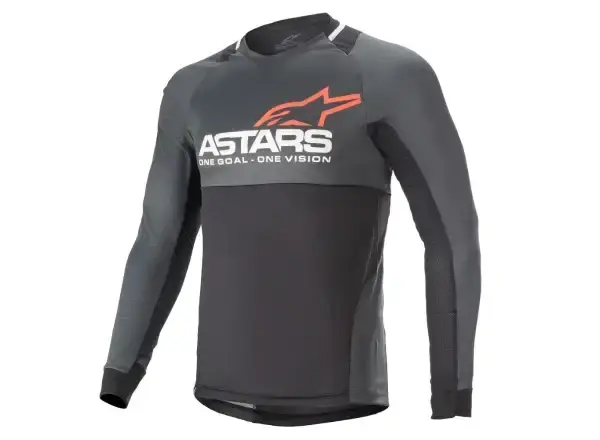 Alpinestars Drop 8.0 pánský dres dlouhý rukáv Black Coral M