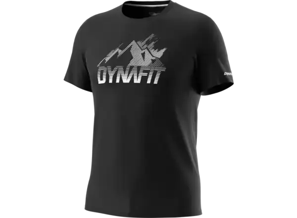 Dynafit Transalper Graphic pánské tričko krátký rukáv black out vel. M