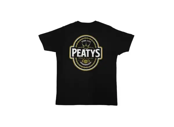 Peatys Pub Wear pánské triko krátký rukáv Homebrew / Black vel. M