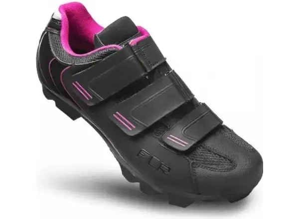 FLR F-55 dámské MTB tretry Black/Pink vel. EU 36 / 3.0