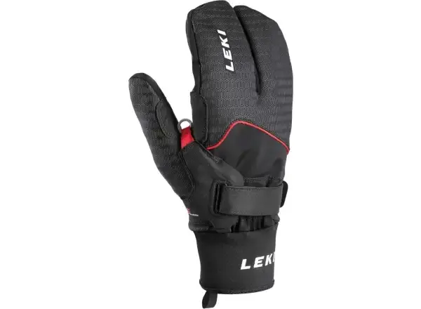 Leki Nordic Thermo Shark Lobster běžecké rukavic black-red vel. 6,5 vel. 6,5