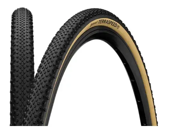 Continental Terra Speed ProTection 40-622 TL-Ready E-25 plášť kevlar black/creme 40-622 (28x1,60