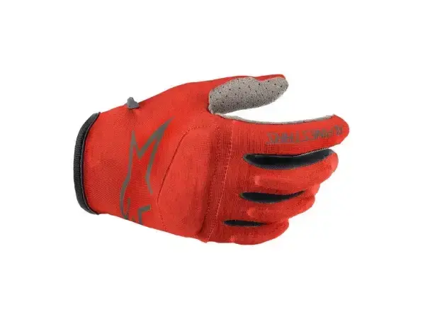 Alpinestars Racer dětské rukavice Bright Red/Black vel. S