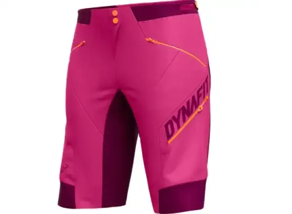 Dynafit Ride Dst W Shorts dámské cyklistické kraťasy flamingo/6210 vel. XS