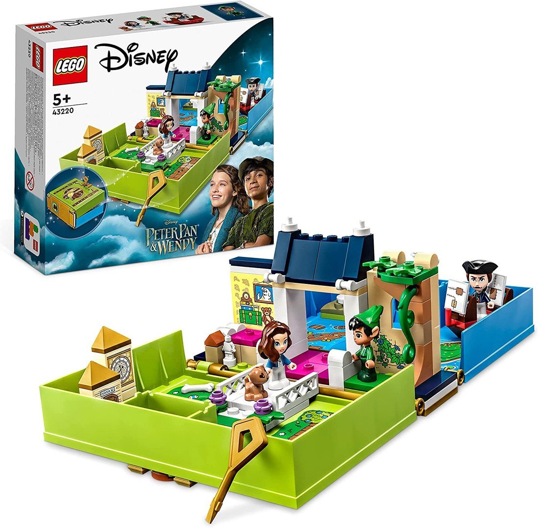 LEGO® I Disney 43220 Petr Pan a Wendy a jejich pohádková kniha dobrodružství