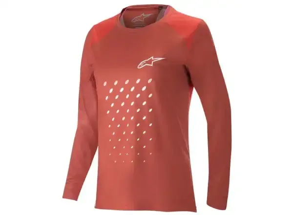 Alpinestars Stella ALPS 6.0 dámský dres dlouhý rukáv red vel. L