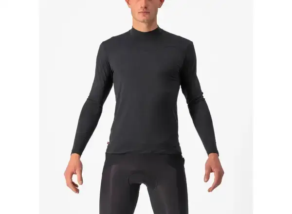 Castelli Bandito Wool Baselayer pánské triko dlouhý rukáv black vel. XL