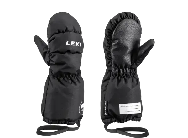 Leki Little Eskimo Mitt Long - černá