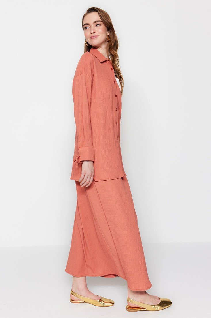 Trendyol Two-Piece Set - Orange - Regular fit