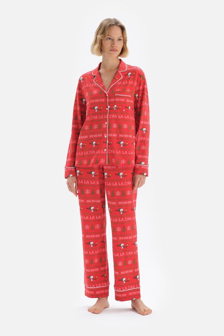 Dagi Pajama Set - Red