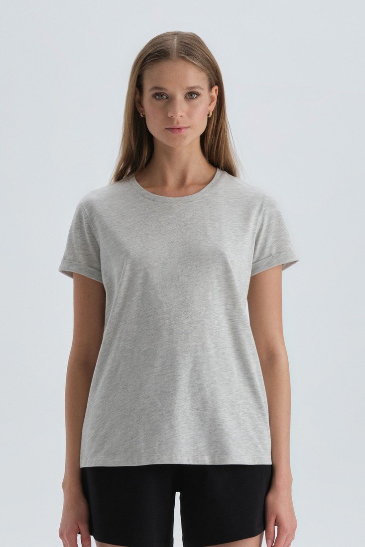 Dagi T-Shirt - Gray - Regular fit