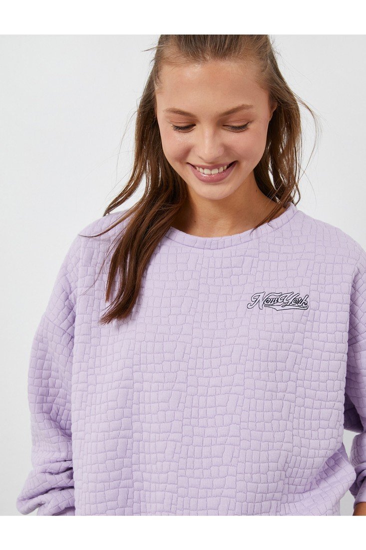 Koton Pajama Top - Purple